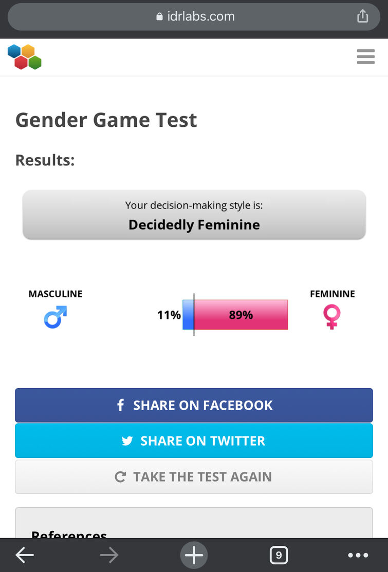 Idrlabs Sexual Orientation Test Telegraph