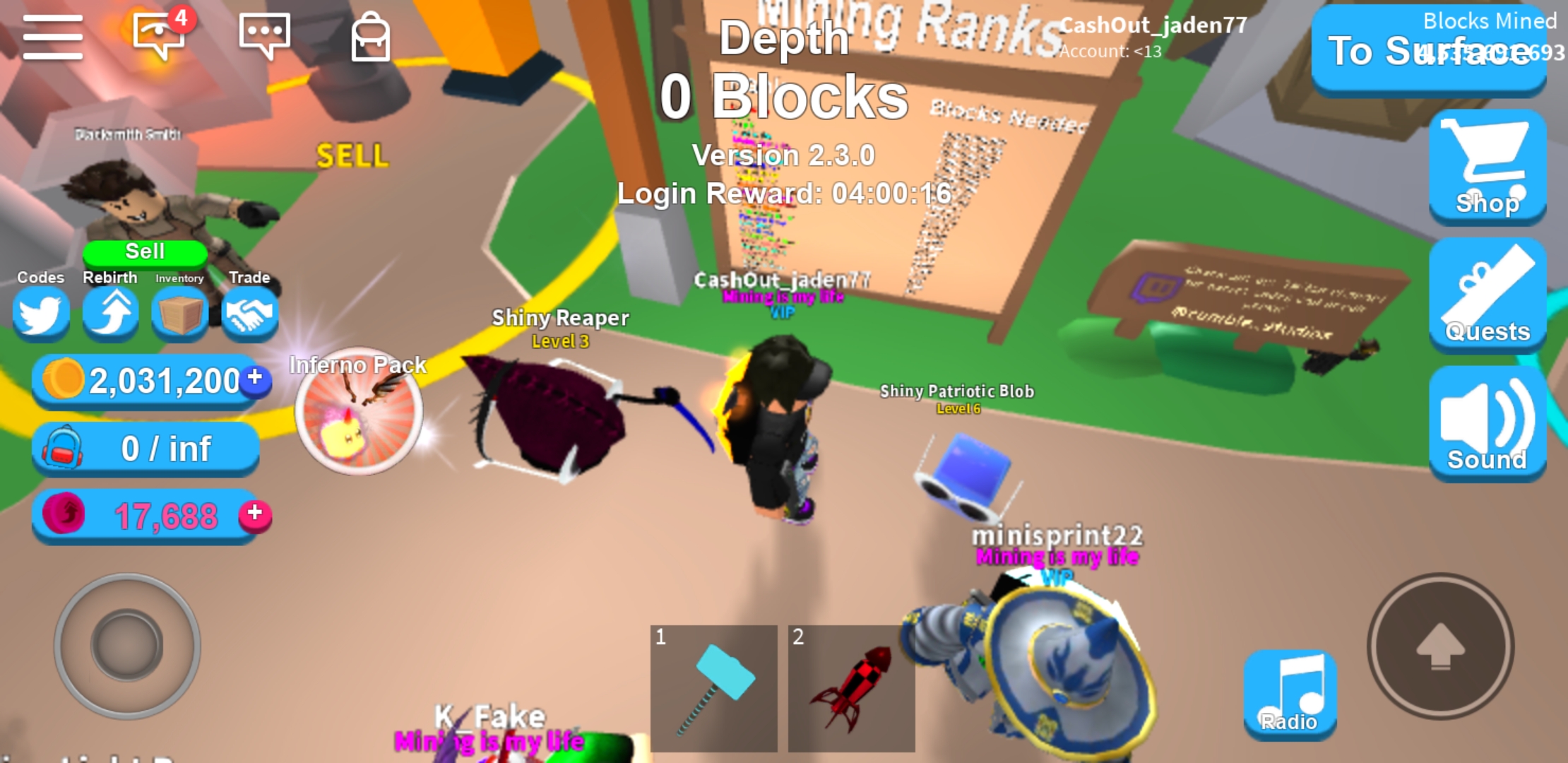 Discuss Everything About Mining Simulator Wiki Fandom - mining simulator hack roblox 2019