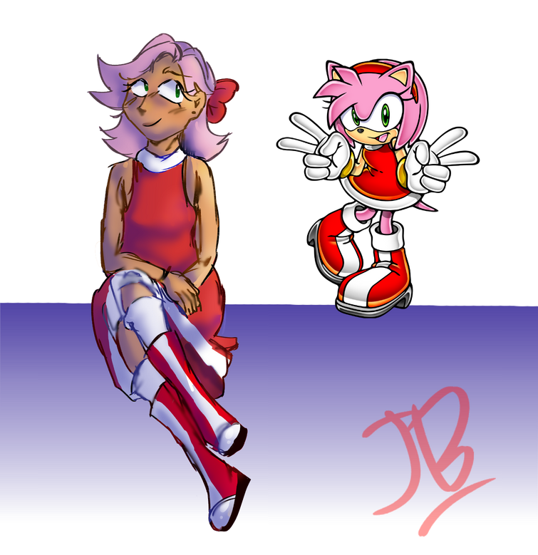 Amy Rose Fan Art Fandom