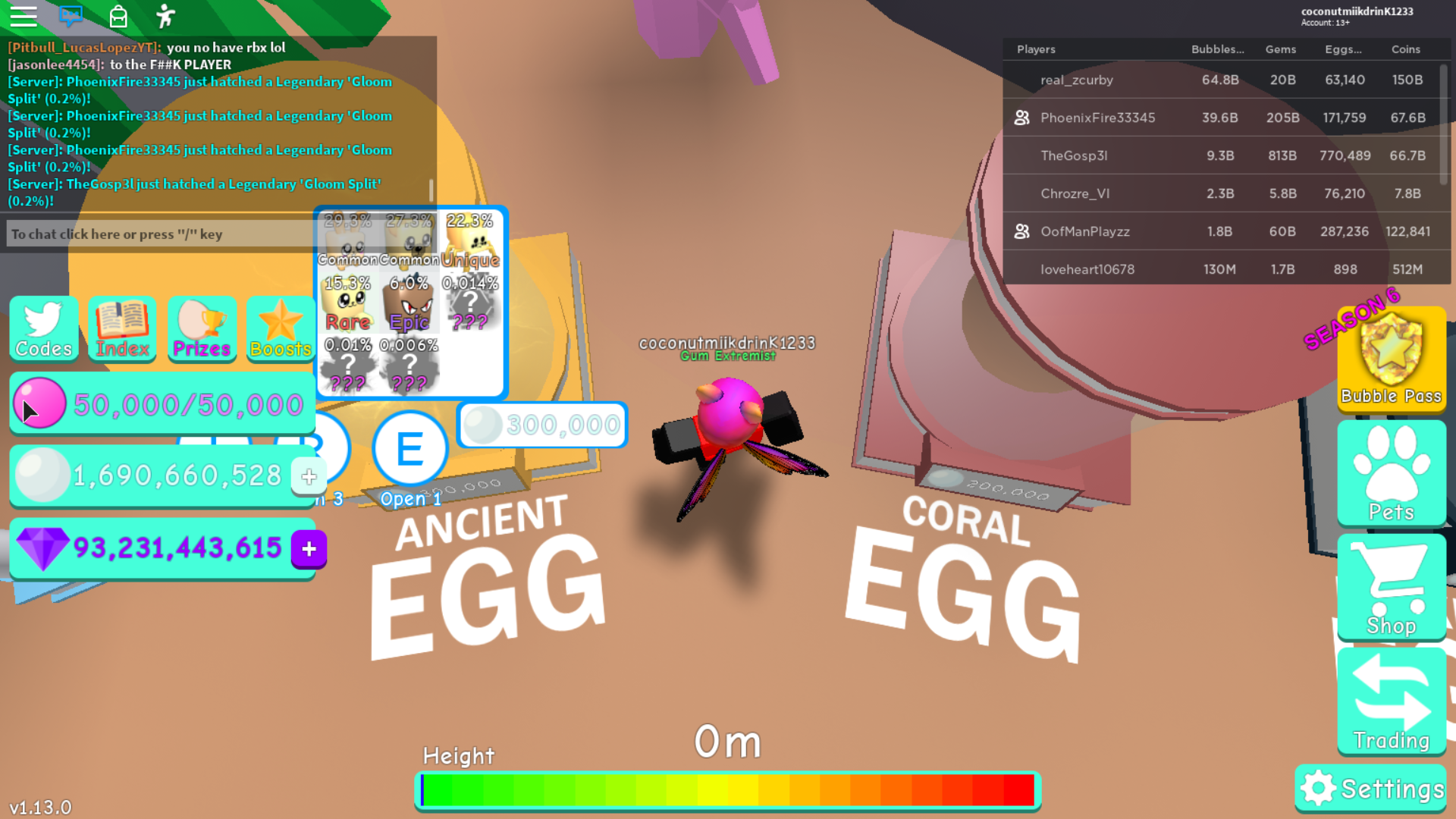 Ancient Egg Bubble Gum Simulator