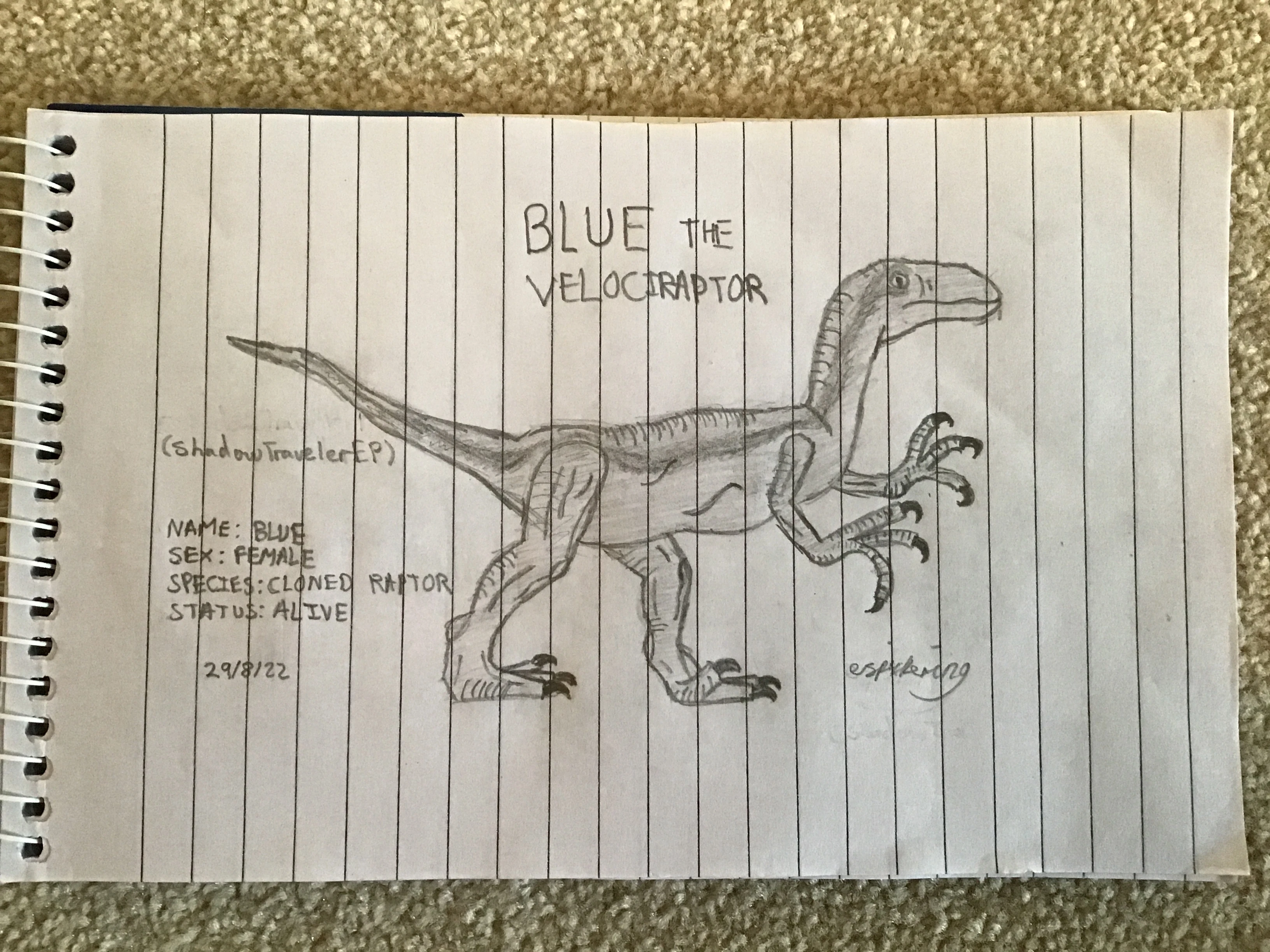 Blue fanart | Fandom