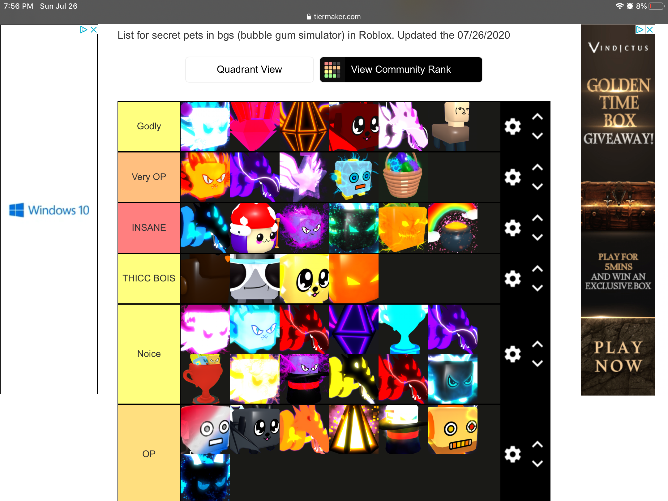 My Tier List Not Sorted By Value Fandom - bubble gum simulator wiki fandom roblox godly value list My Tier List Not Sorted By Value Fandom - roblox godly value list
