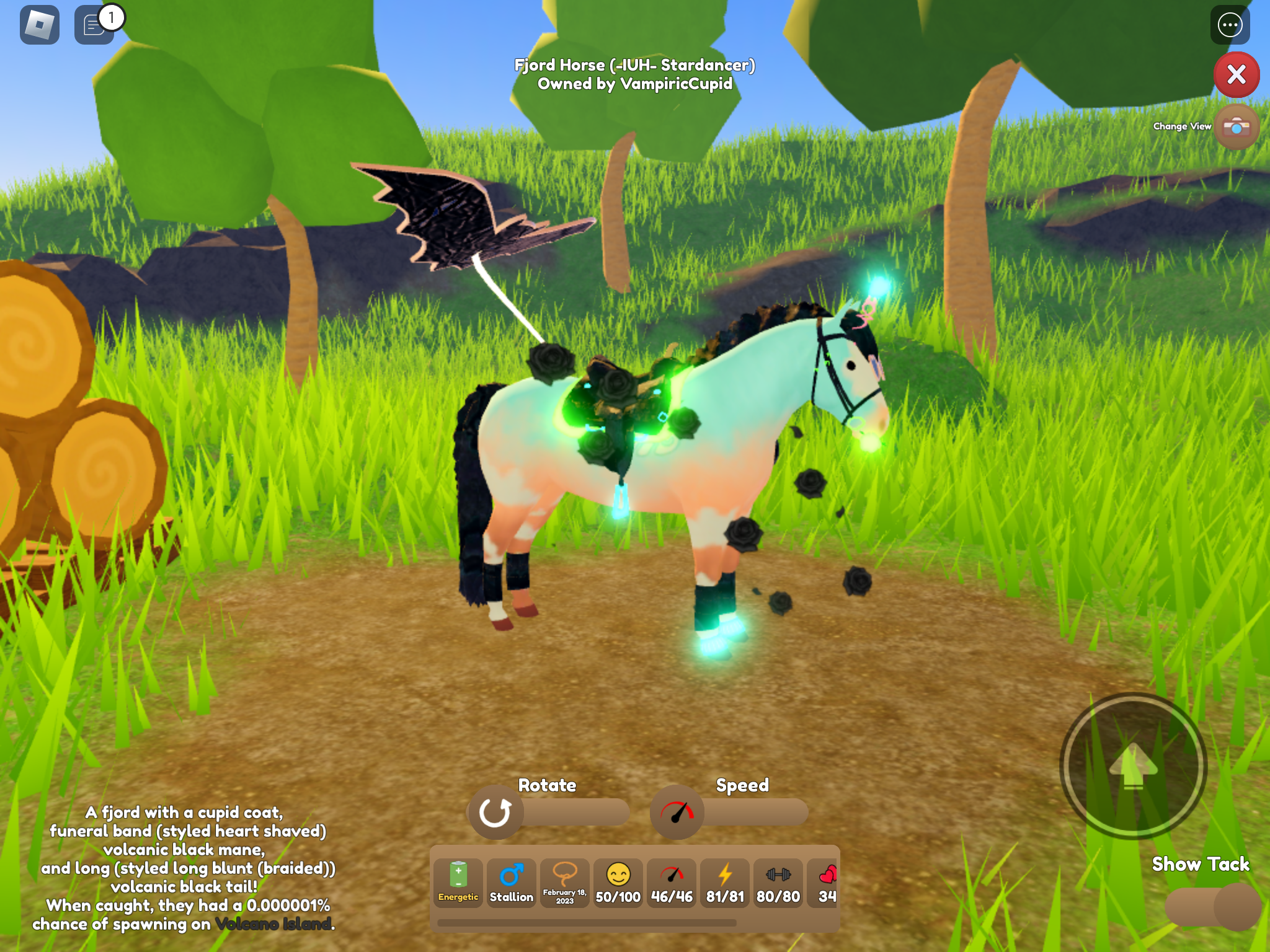 Roblox wild horse islands Cupid fjord