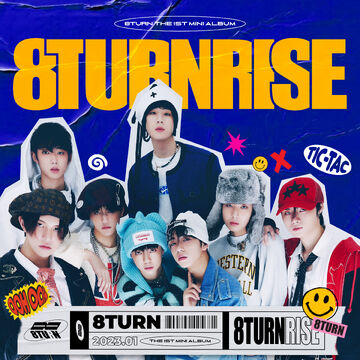 8TURN 1st WORLDTOUR 8TURNRISE 特典 8TURN 1ST MINI ALBUM 8TURNRISE NEMO ALBUM LIMITED EDITION