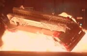 Firetruck explosion