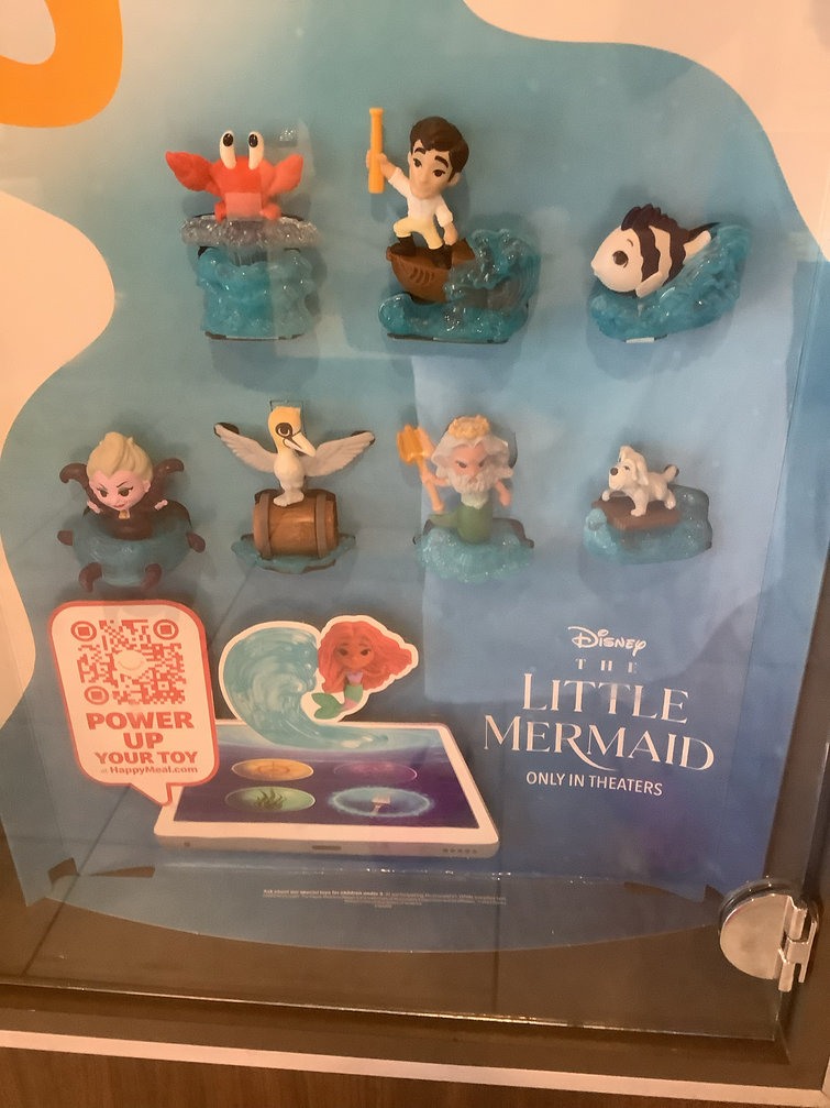 Little mermaid McDonald’s toys Fandom