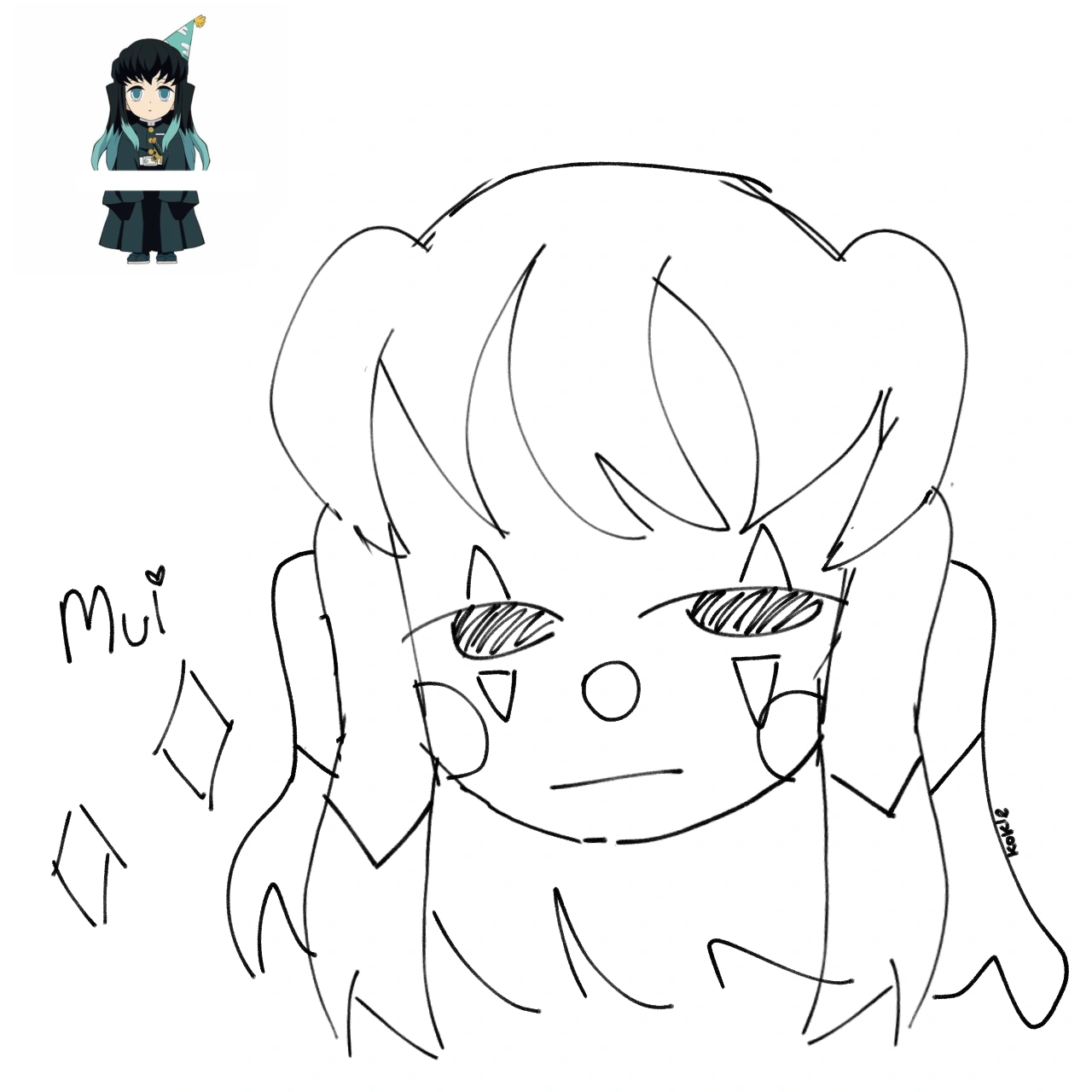 Muichiro Doodle Fandom