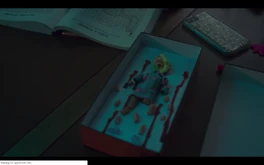 Donna doll bloodied & dismembered in The Pitch