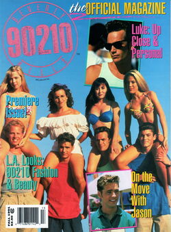 BEVERLY FANS N.5 beverly hills 90210 italian comics fanzine from