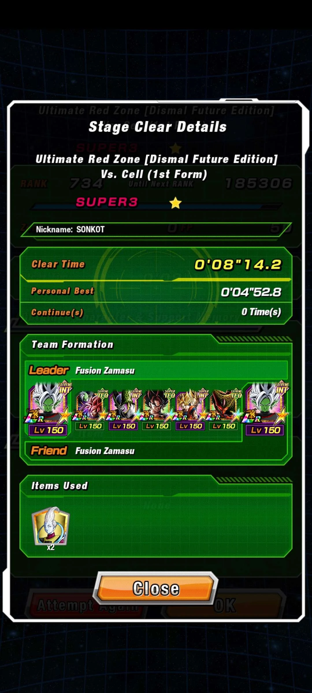 Pre wwc worldwide chaos and potara vs Cell Fandom