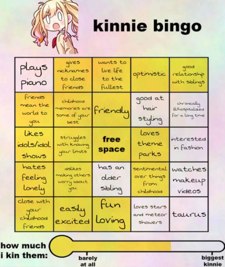 Kinnie Bingo Fandom