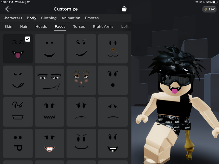 I sell a Roblox account valued at 20 thousand robux
