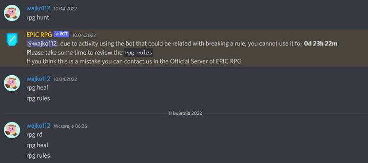 EPIC RPG Official Server – Discord
