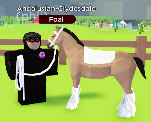 Roblox Horse Valley 2 Buying Clydesdale