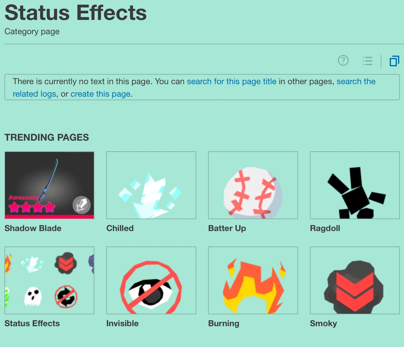 how status effects be | Fandom