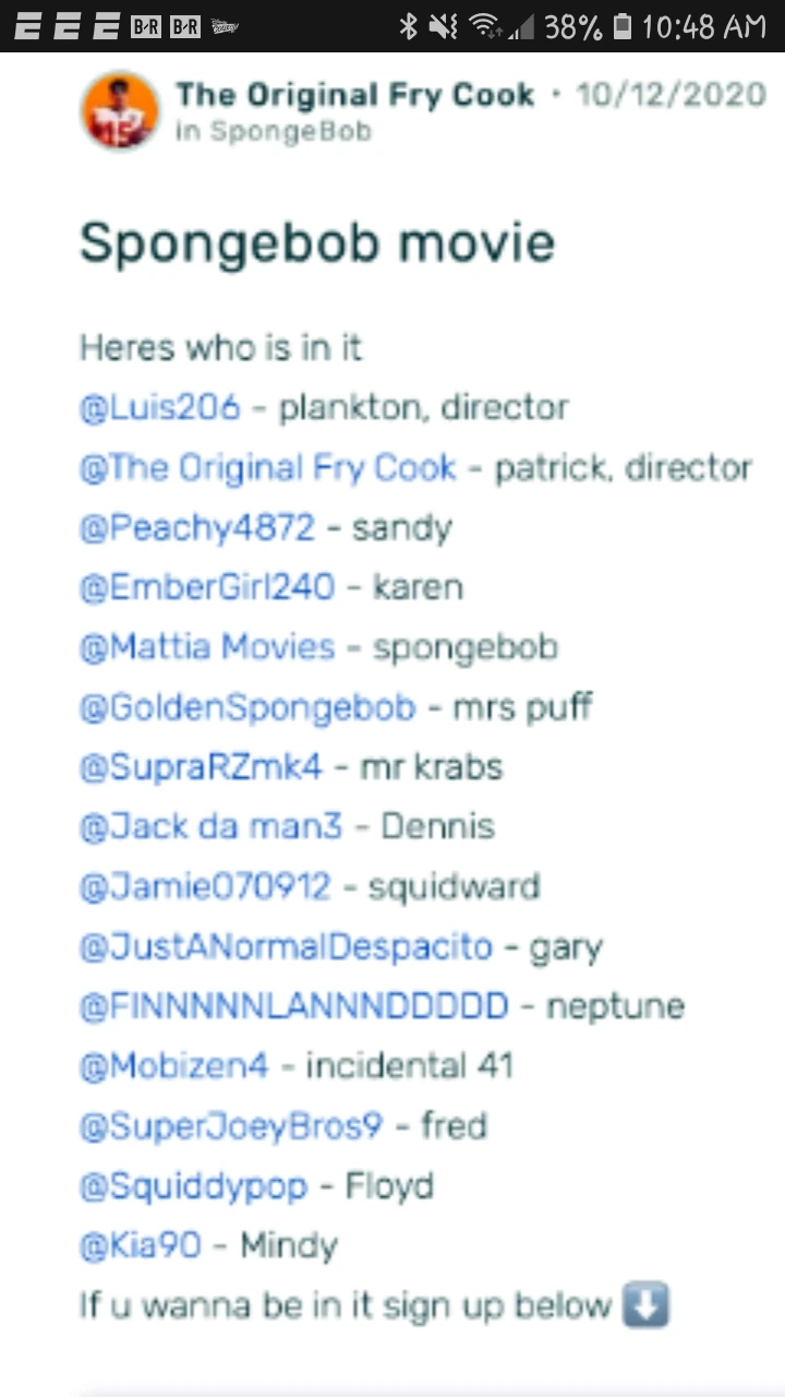 Spongebob movie Fandom