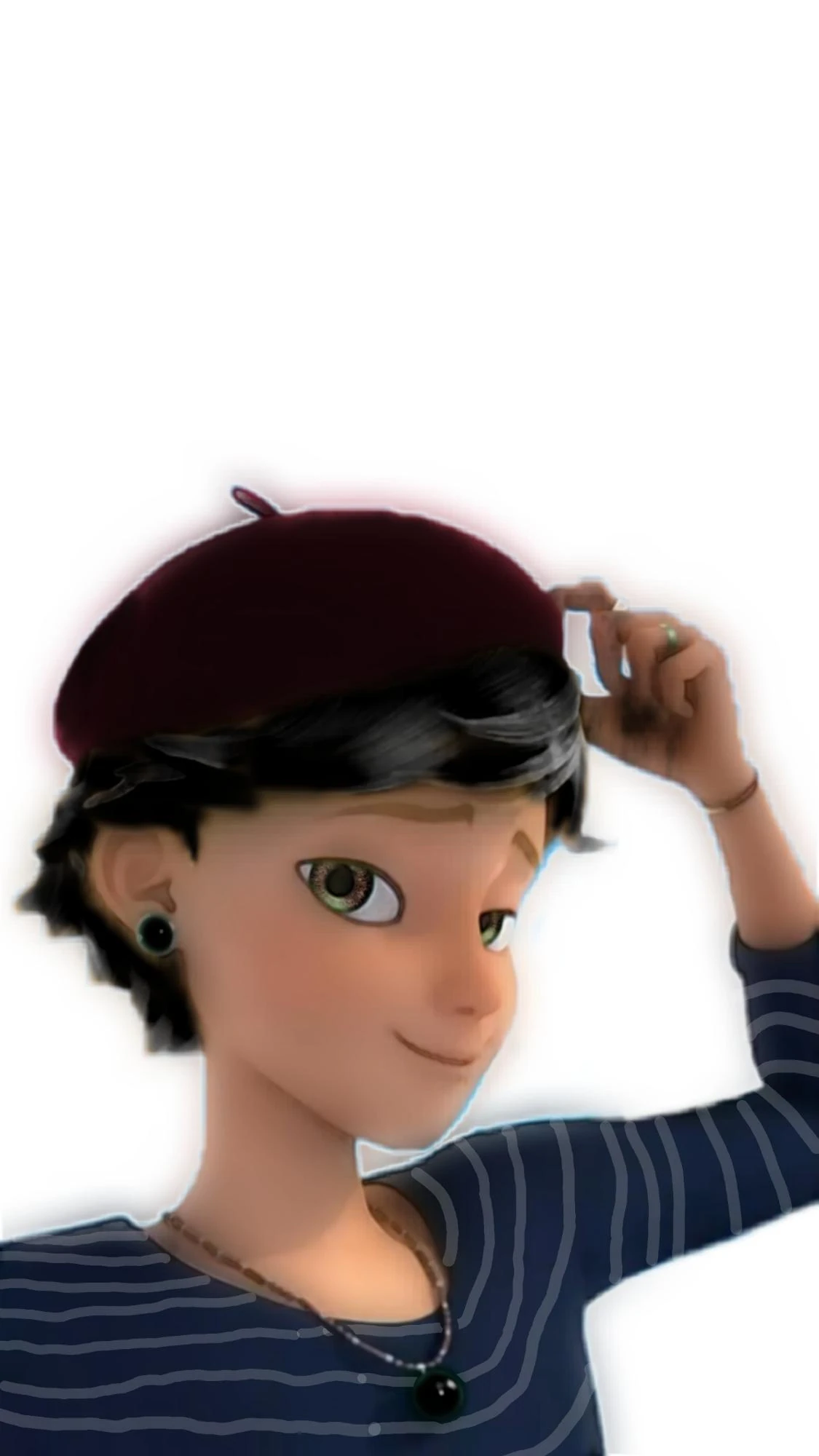 Hi! It's 3 a.m. here where I live and I wanted to make Adrien look like