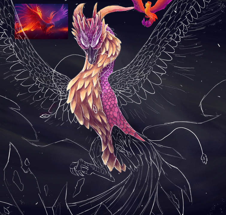 Phoenix art request - w i p !