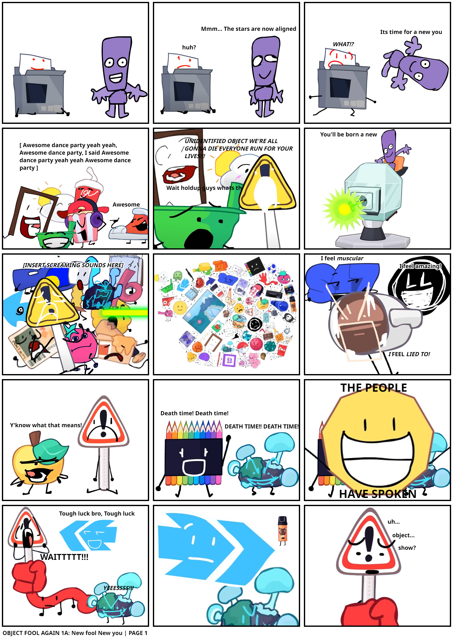 OBJECT FOOL AGAIN 1A: New Fool New You | Fandom