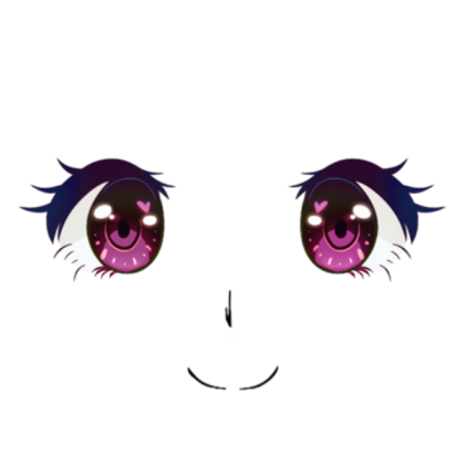 Girl Face Roblox Decal - Cartoon Png,Roblox Face Png - free transparent png  images 