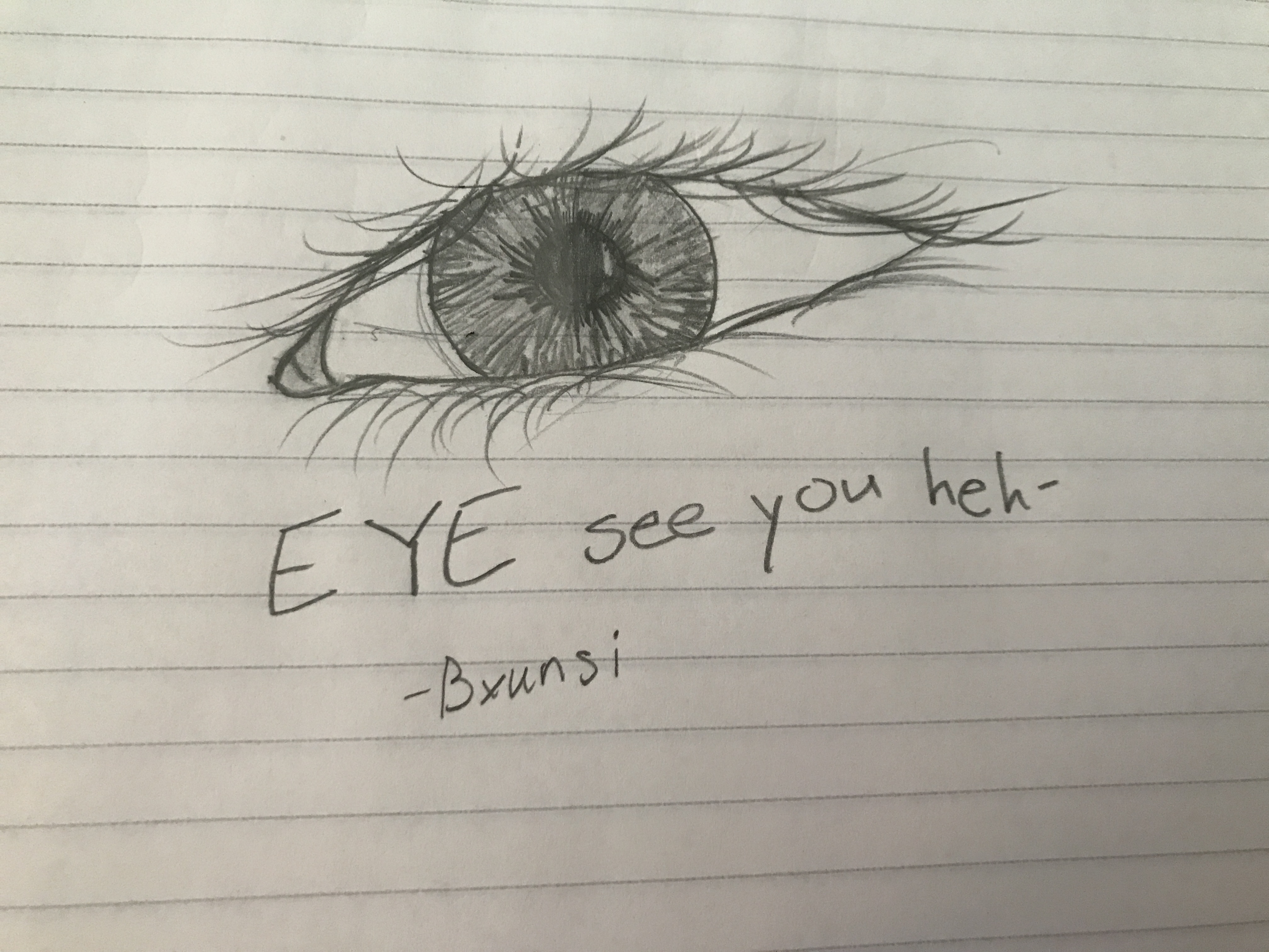 Eye I drew- | Fandom