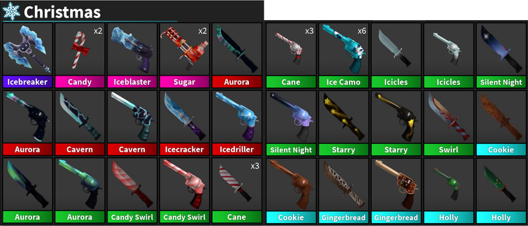 Frostbird, Trade Roblox Murder Mystery 2 (MM2) Items