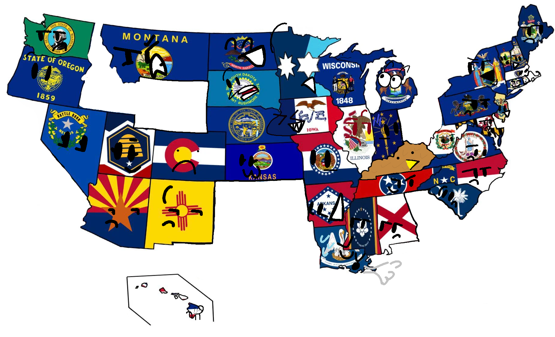 Delete 2 US States 4 Fandom