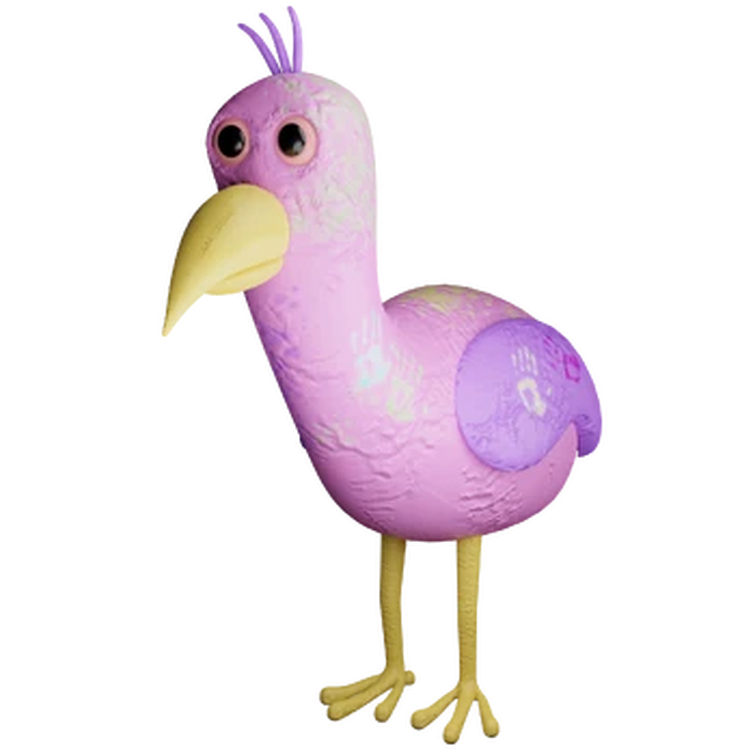 Pixilart - Opila Bird (legs weren't finished so i had to redo ) by  DamagicNug09