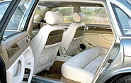 Interior of the Jaguar XJ6 Vanden Plas