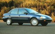 1995 Geo Metro 4-door sedan