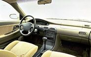 Interior of the Mazda 626