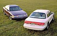 Two 1996 Lincoln Continentals