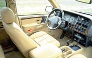 Interior of a 1996 Jeep Grand Cherokee Limited