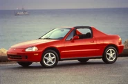 1996-1997 Honda Civic Del Sol 2-door coupe