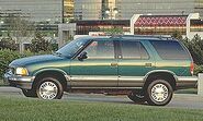 1995 GMC Jimmy (4-door) SUV (green)