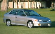 1999 Hyundai Accent GS 2-door hatchback