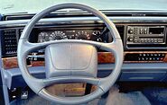 The steering wheel of a 1992-1995 Buick LeSabre