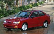 1998 Hyundai Accent GSi 2-door hatchback