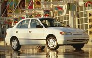 1997 Hyundai Accent GL 4-door sedan