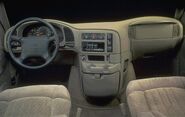 Interior of the Chevrolet Astro