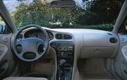 Interior of a 1996-1999 Hyundai Elantra