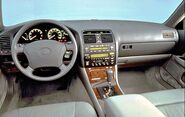 Interior of a 1995-1999 Lexus LS 400