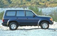 Side view of a 1996-1997 Toyota Land Cruiser