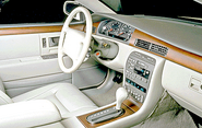 The dashboard of a 1996-1997 Cadillac Seville