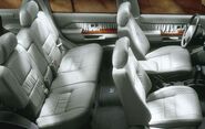 Interior of a 1997-1998 Infiniti QX4