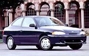 1996 Hyundai Accent 2-door hatchback