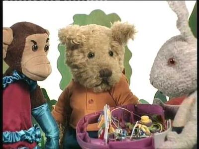 P.B. bear and friends