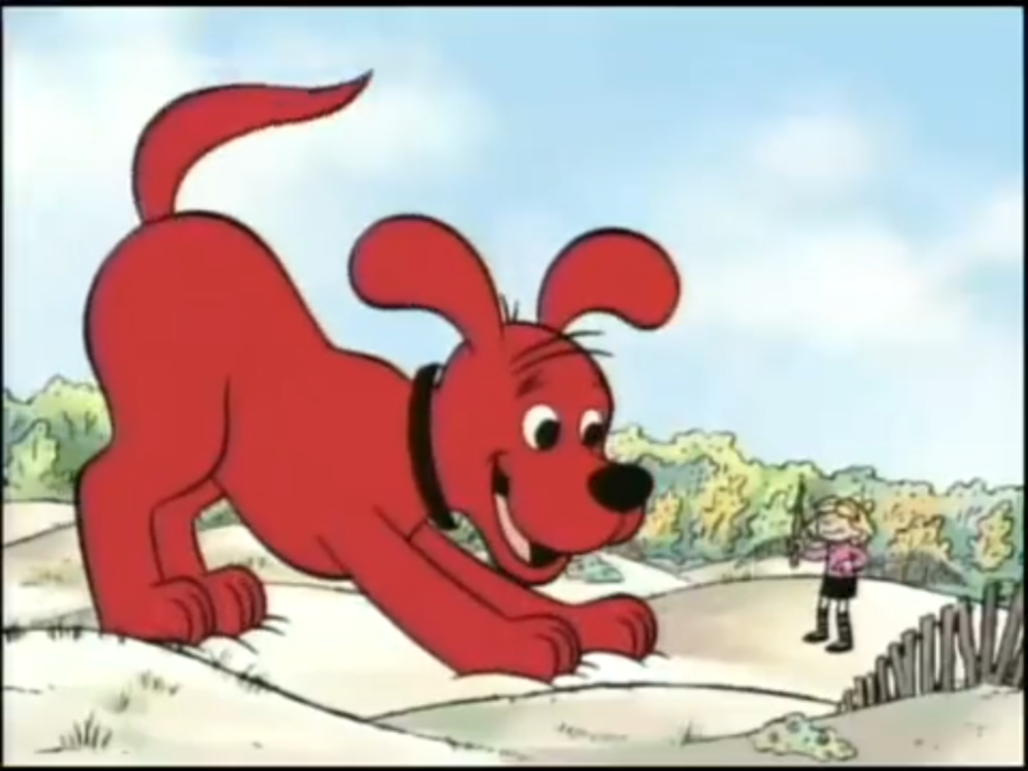 Clifford cartoon