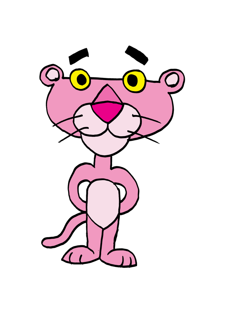 How to Draw the Pink Panther