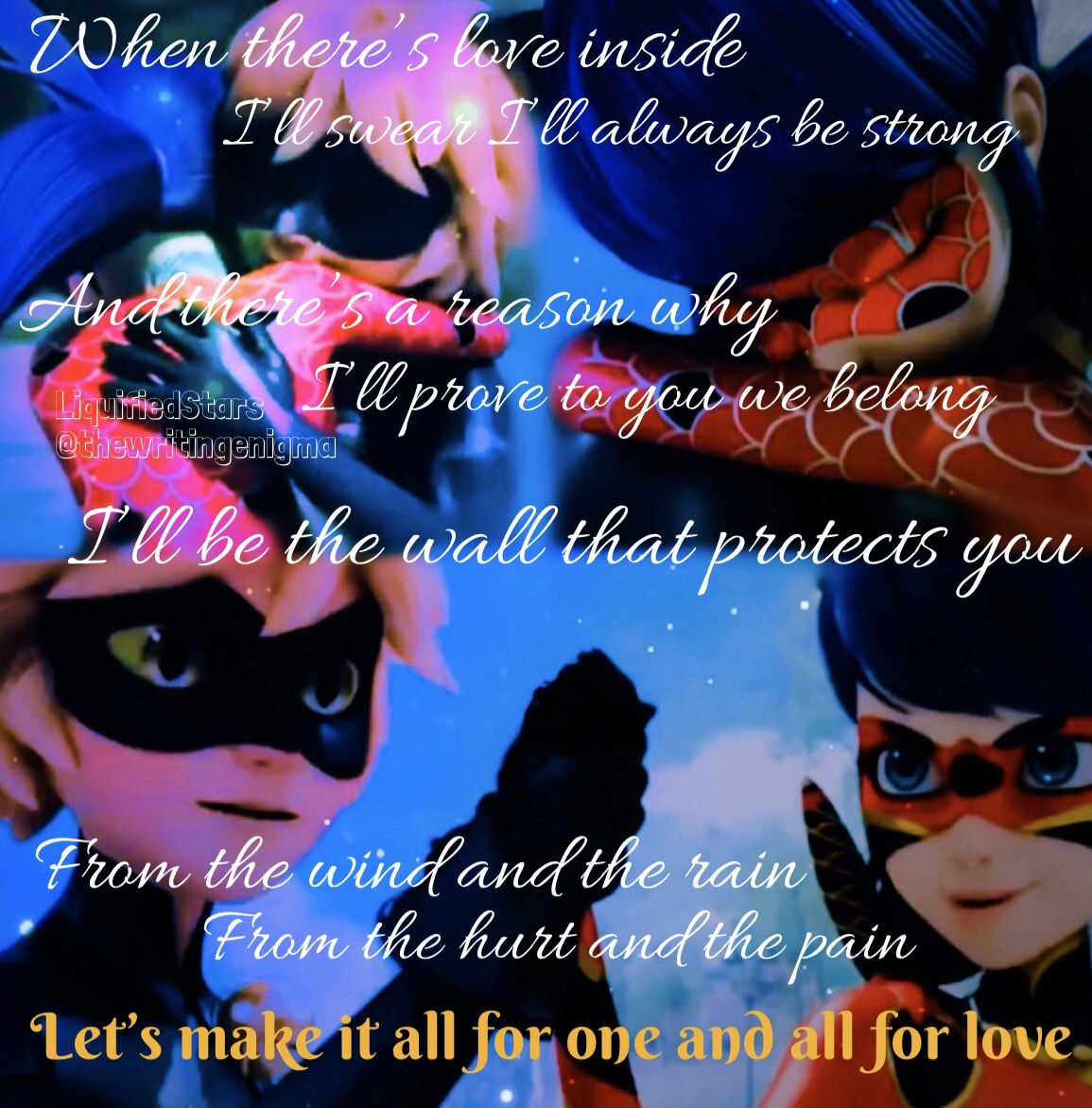 one for all all for love